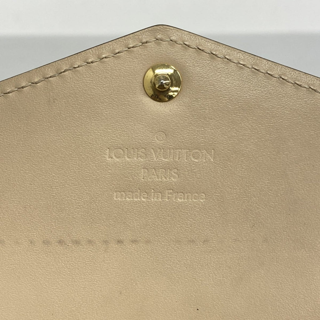 Louis Vuitton Beige Long Wallet (Bi-Fold) (Pre-Owned)