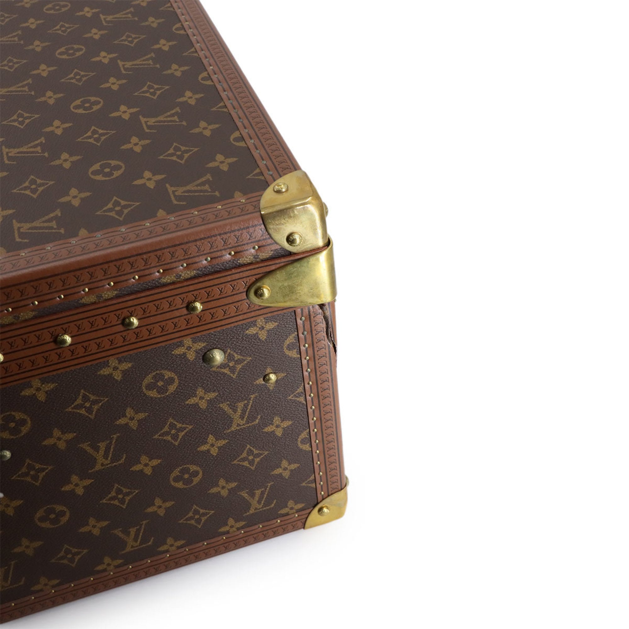 Louis Vuitton Brown Monogram Monogram Handbag Weekend Bag (Pre-Owned)