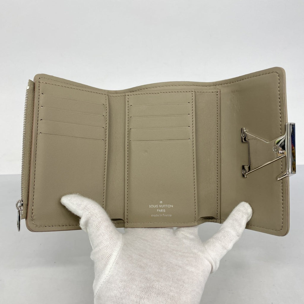 Louis Vuitton Taupe Wallet (Tri-Fold) (Pre-Owned)