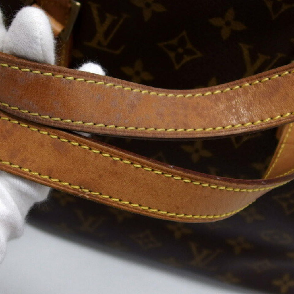 Louis Vuitton Brown Monogram Canvas Handbag Shoulder Bag Tote Bag (Pre-Owned)