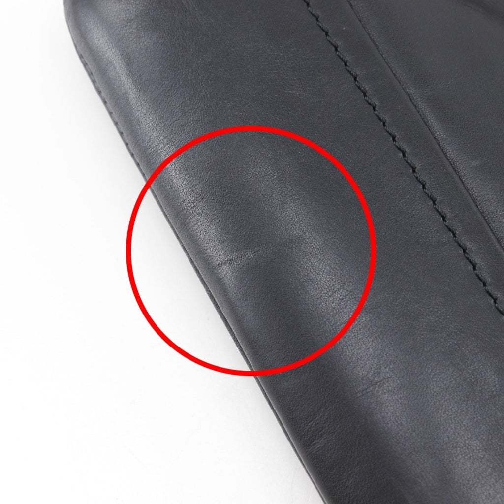 Bally Black Leather Briefcase (Pre-Owned)