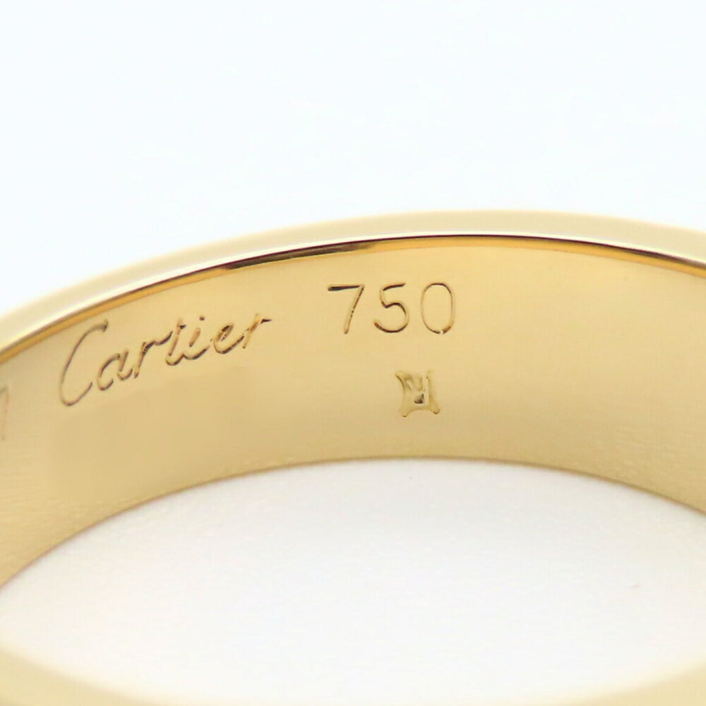 Cartier Yellow Gold Yellow Gold (18K) Band Ring (Pre-Owned)
