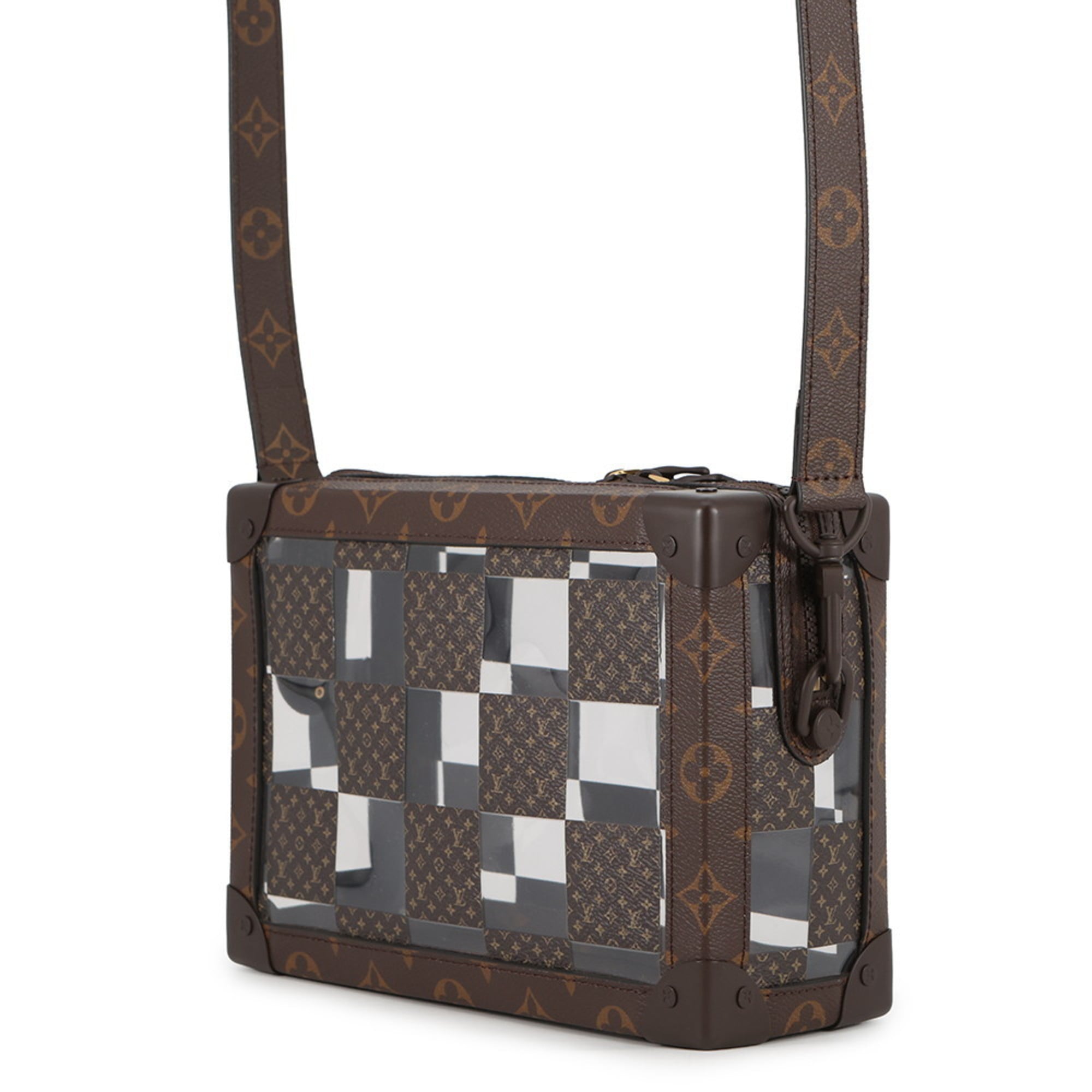 Louis Vuitton Monogram Brown Clear Monogram Monogram Pvc Shoulder Bag (Pre-Owned)
