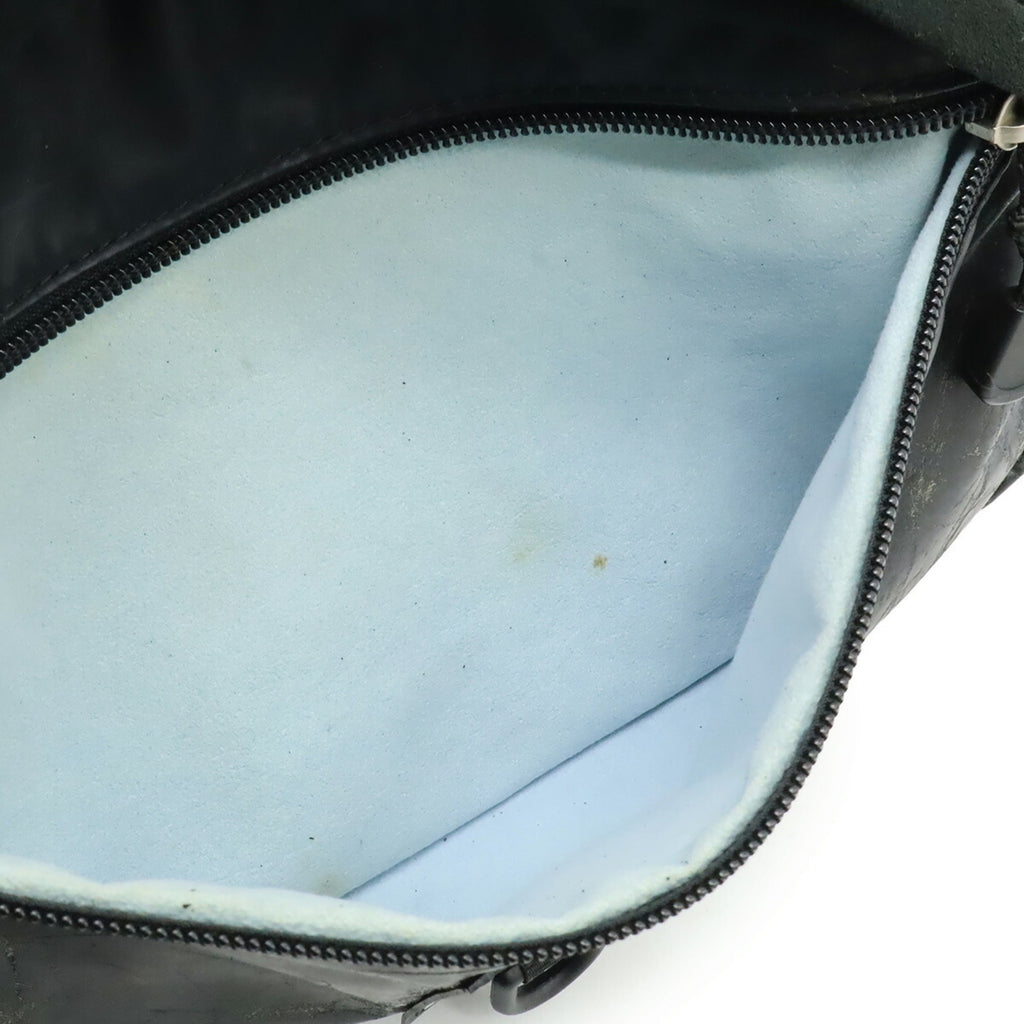 Chanel Sport Black Rubber Suede Fanny Pack (Pre-Owned)