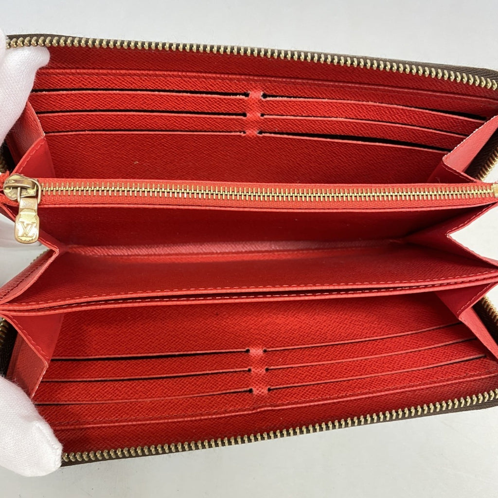 Louis Vuitton Brown Coquelicots Long Wallet (Bi-Fold) (Pre-Owned)
