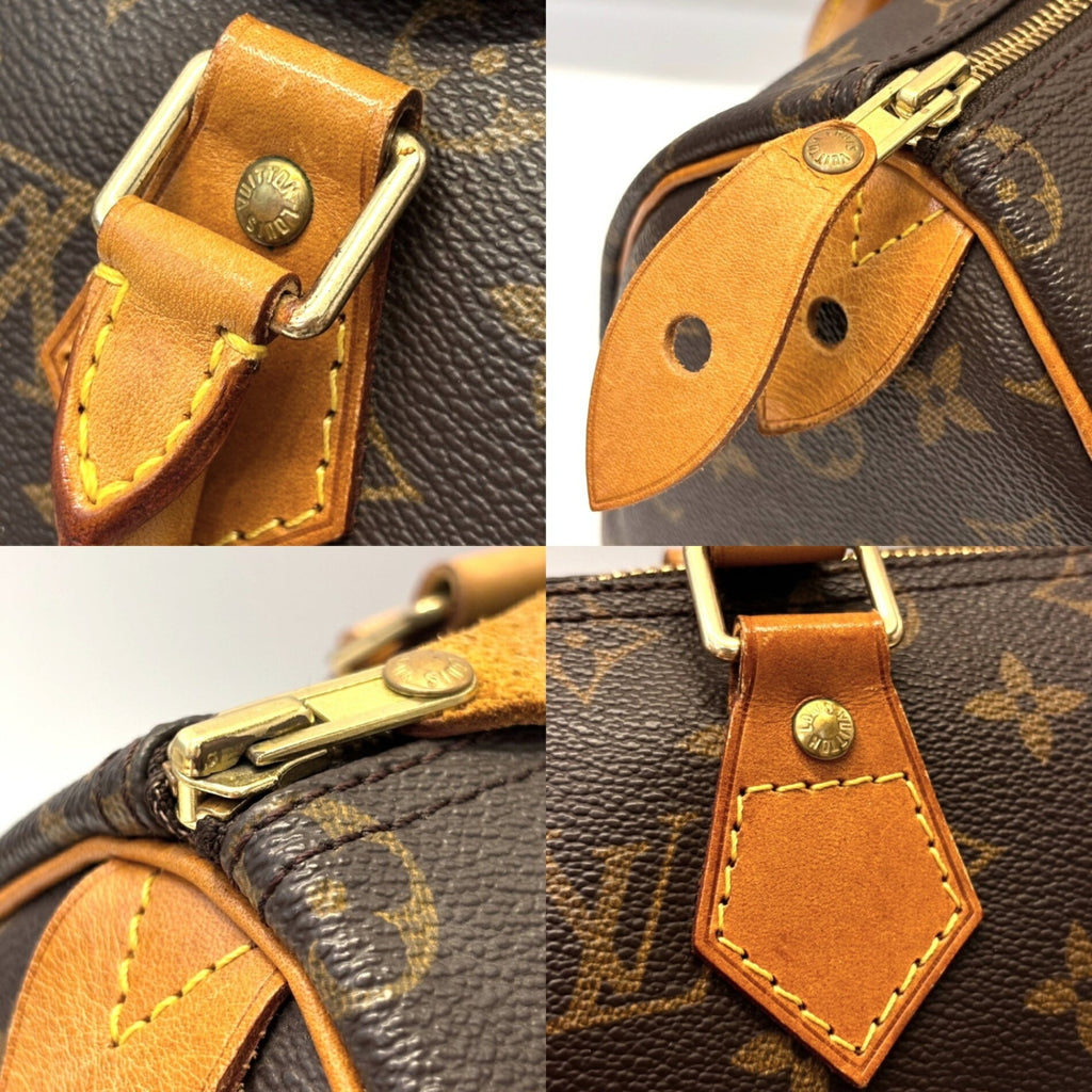 Louis Vuitton Monogram Brown Monogram Boston Bag (Pre-Owned)