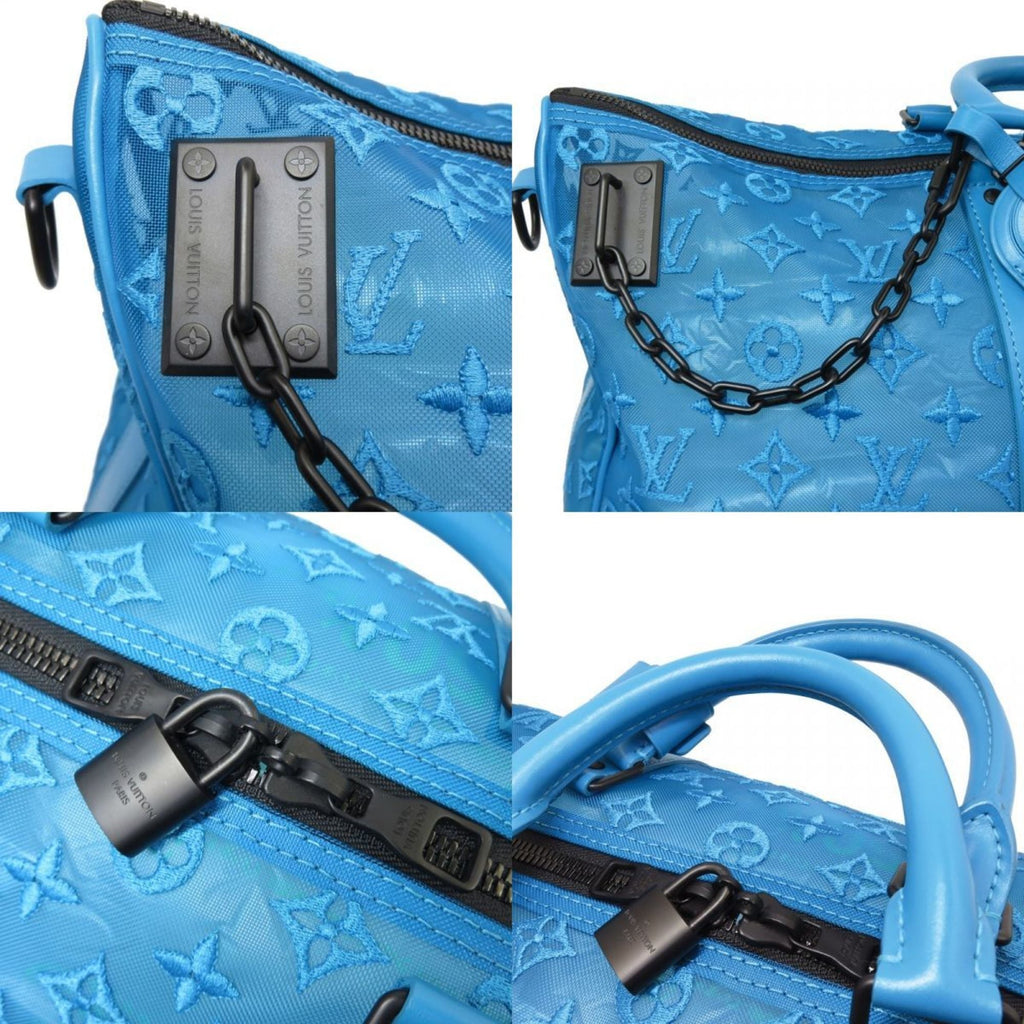 Louis Vuitton Black Turquoise Boston Bag (Pre-Owned)