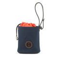 Hermes Navy Coated Canvas Pouch (Pre-Owned)