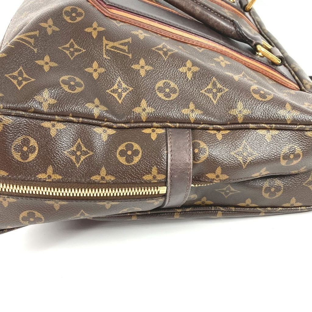 Louis Vuitton Brown Lv Charcoal Monogram Monogram Boston Bag Handbag (Pre-Owned)