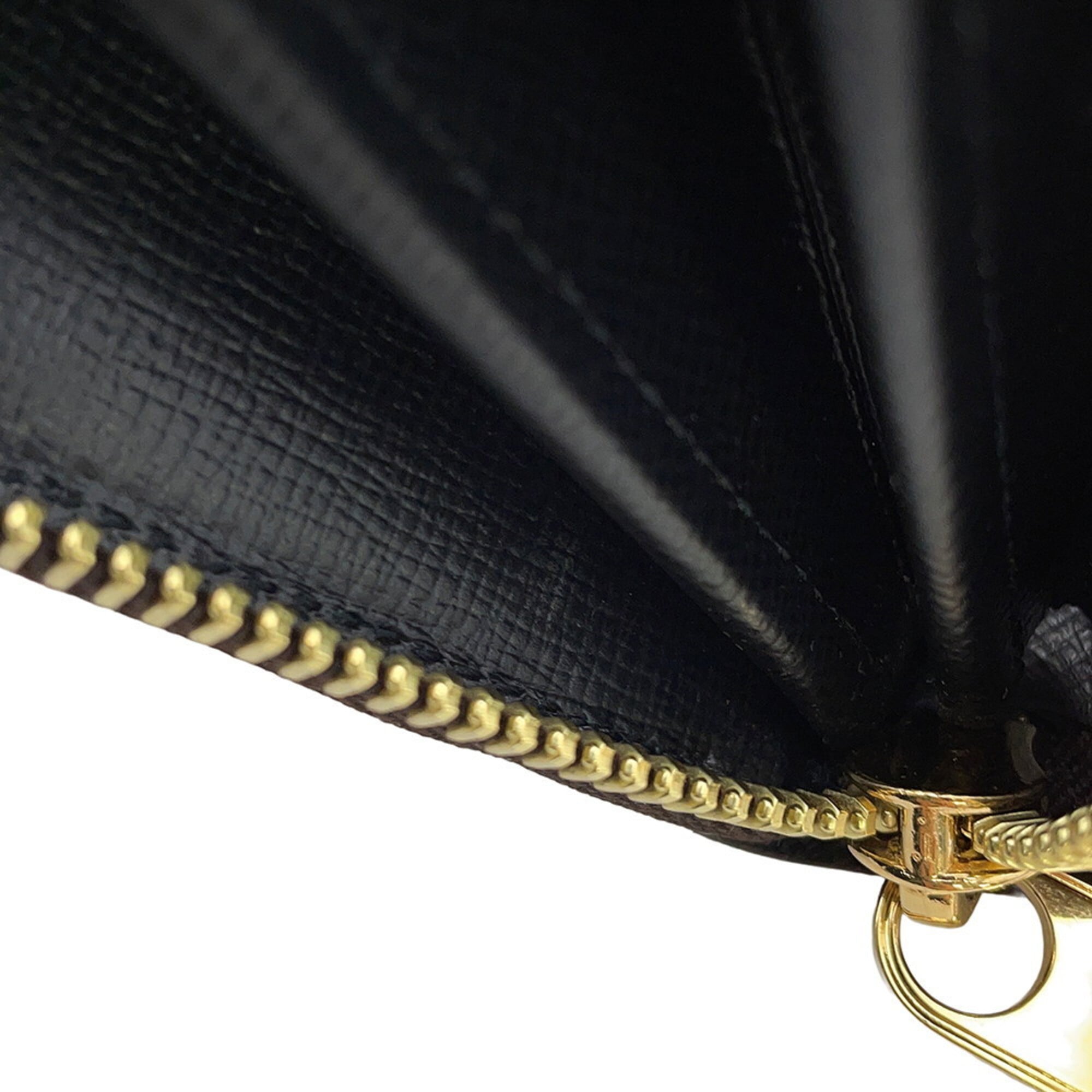 Louis Vuitton Monogram Reverse Black Noir Monogram Reverse Long Wallet (Bi-Fold) (Pre-Owned)