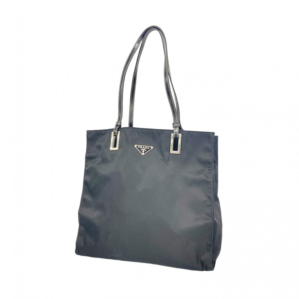 Prada Black Nylon Tote Bag (Pre-Owned)