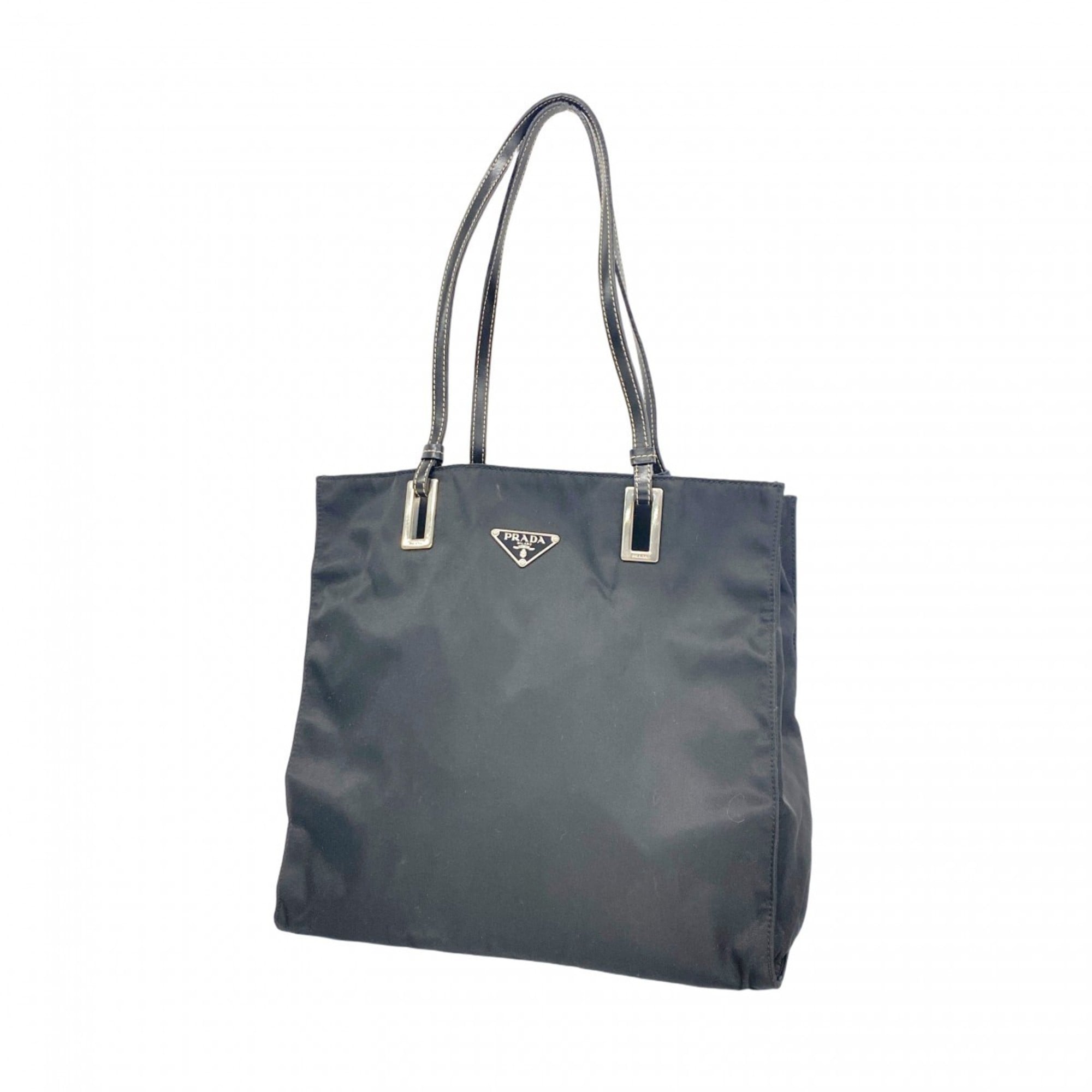 Prada Black Nylon Tote Bag (Pre-Owned)