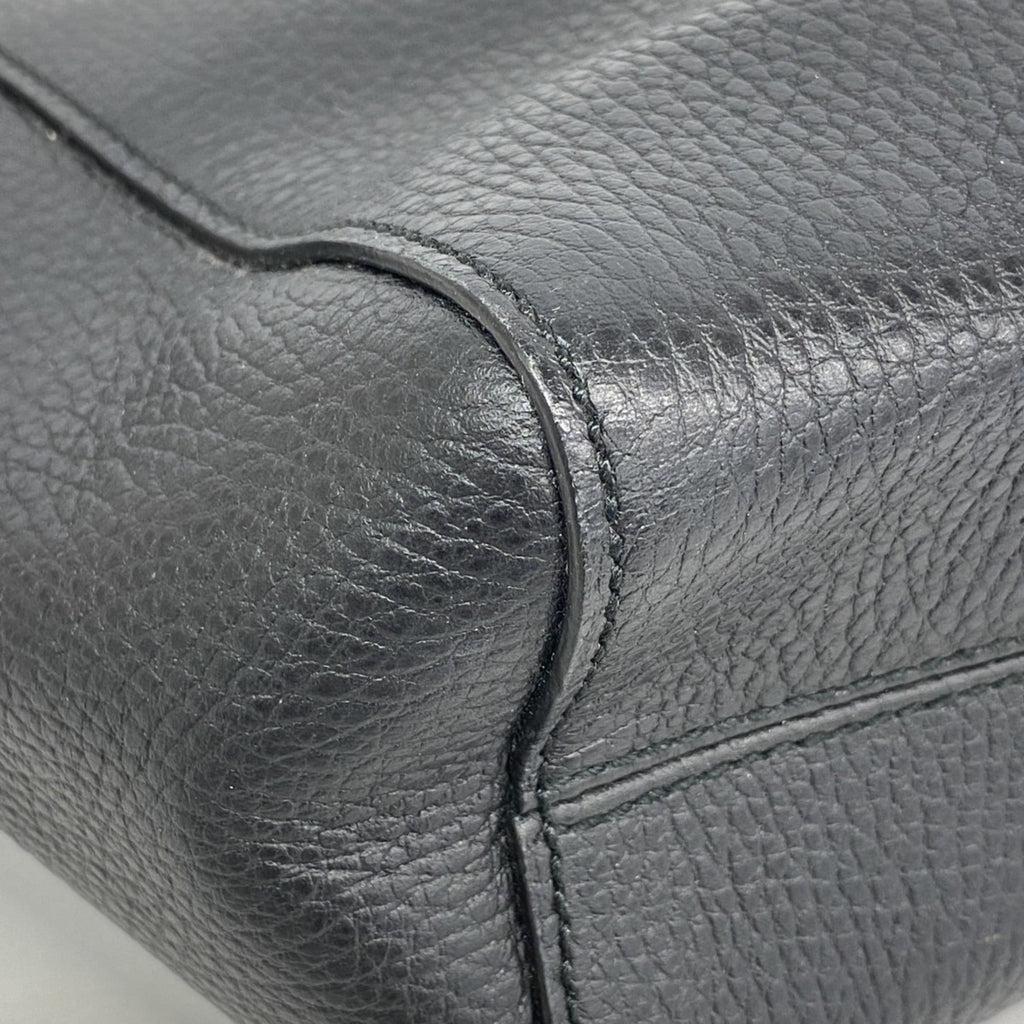 Gucci Black Leather Handbag (Pre-Owned)