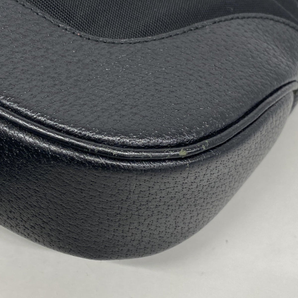 Gucci Black Nylon Canvas Handbag (Pre-Owned)
