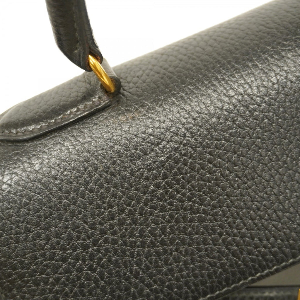 Hermes Black Ardennes Leather Handbag (Pre-Owned)