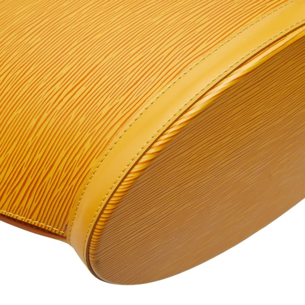 Louis Vuitton Yellow Leather Shoulder Bag Tote Bag (Pre-Owned)