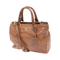 Prada Brown Leather Handbag (Pre-Owned)