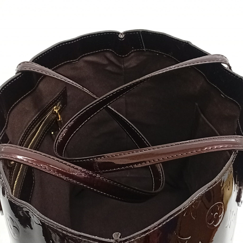 Louis Vuitton Amarante Vernis Handbag Tote Bag (Pre-Owned)