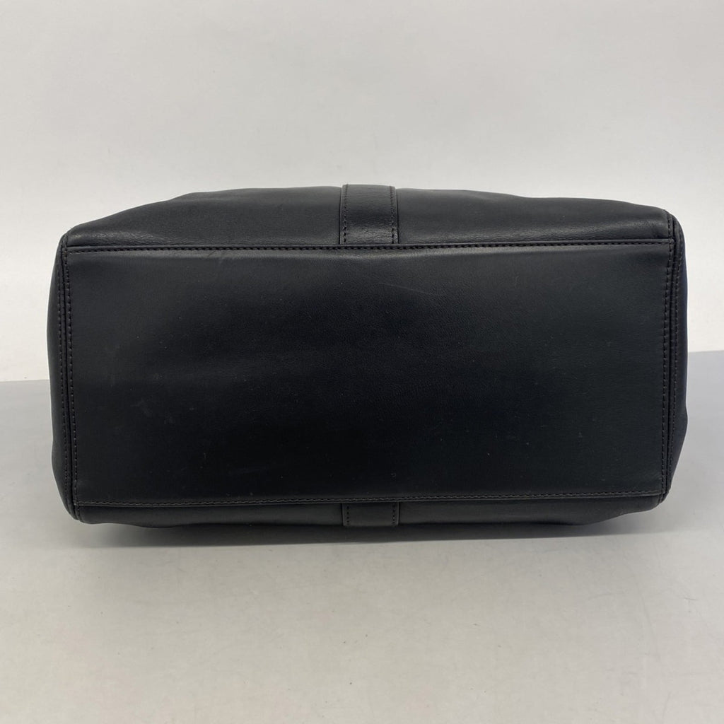 Chanel Black Leather Tote Bag (Pre-Owned)