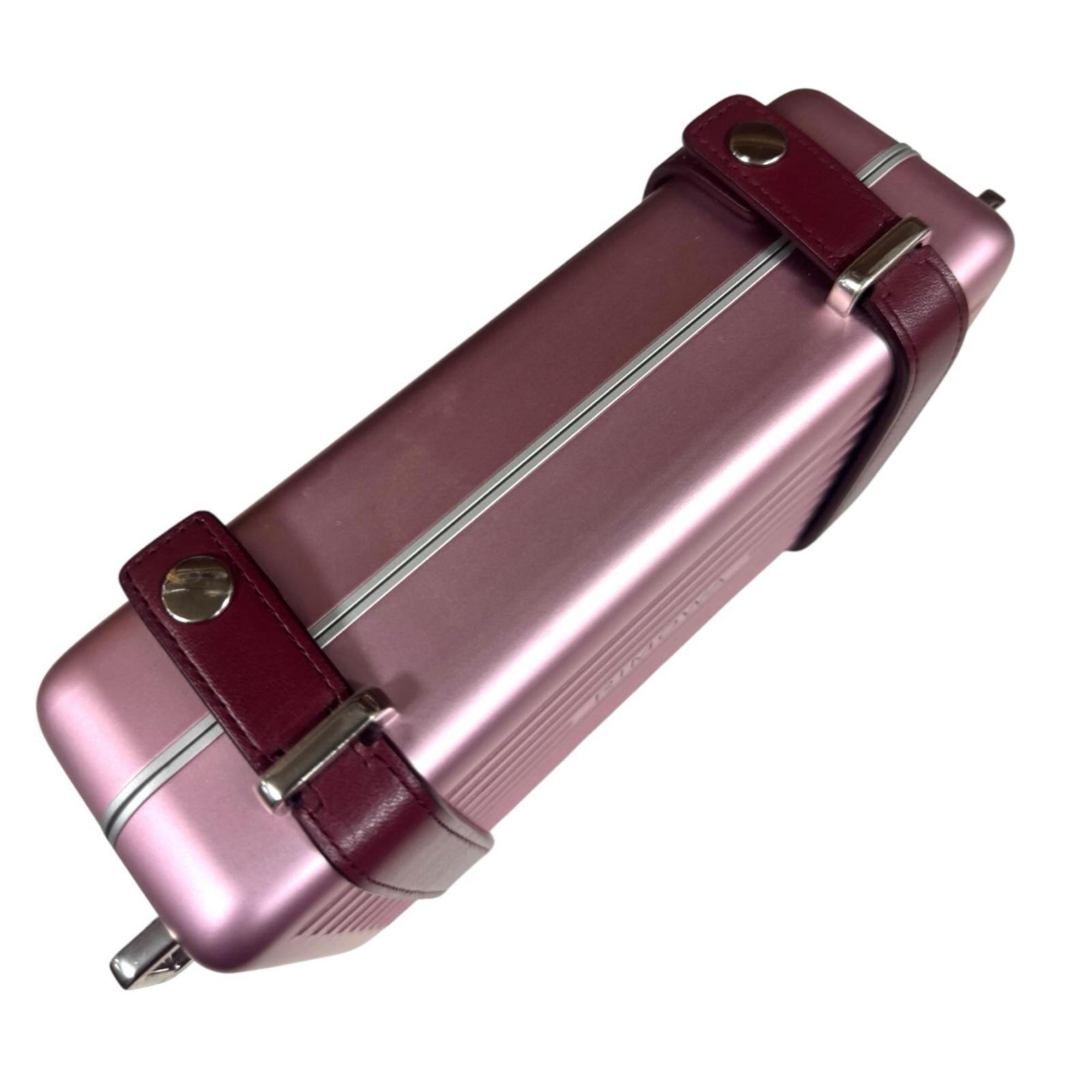 Christian Dior Pink Aluminum Shoulder Bag (Pre-Owned)