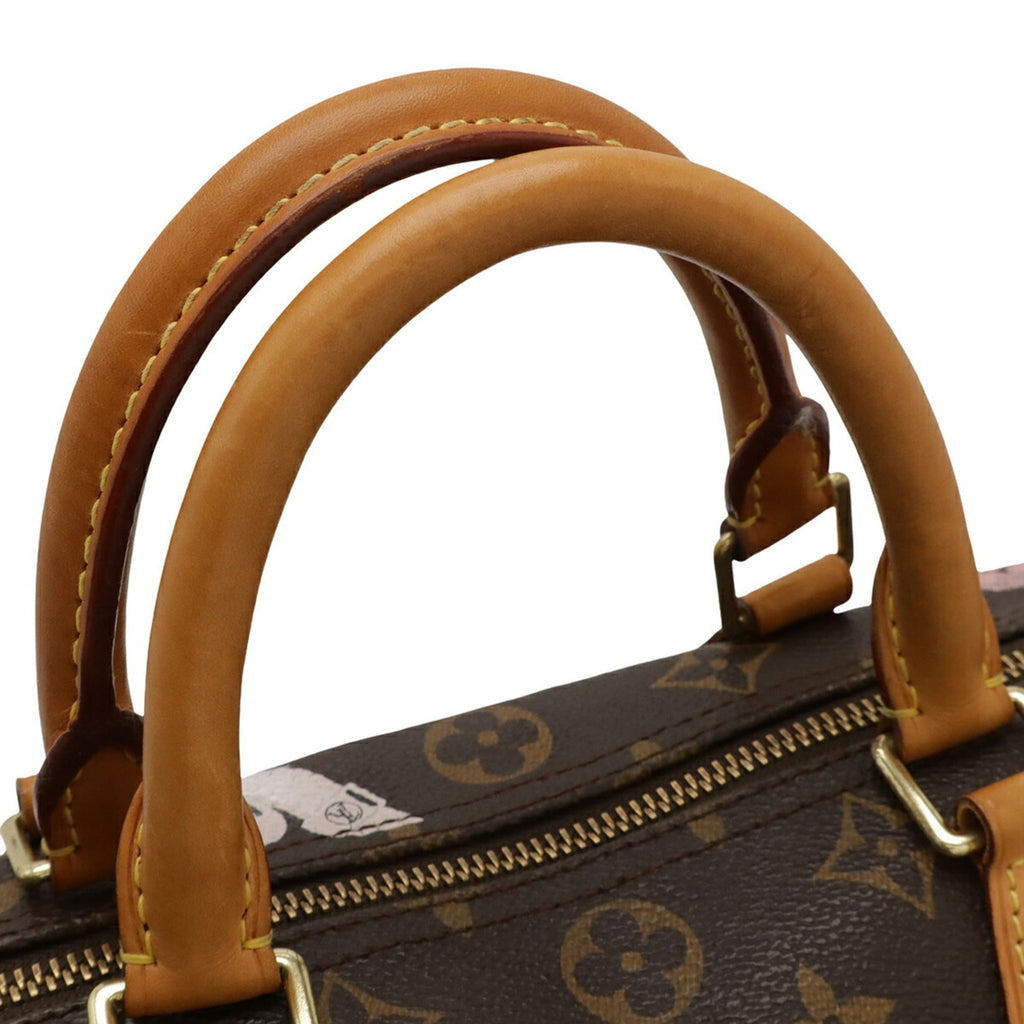 Louis Vuitton Monogram Brown Pink Monogram Handbag (Pre-Owned)