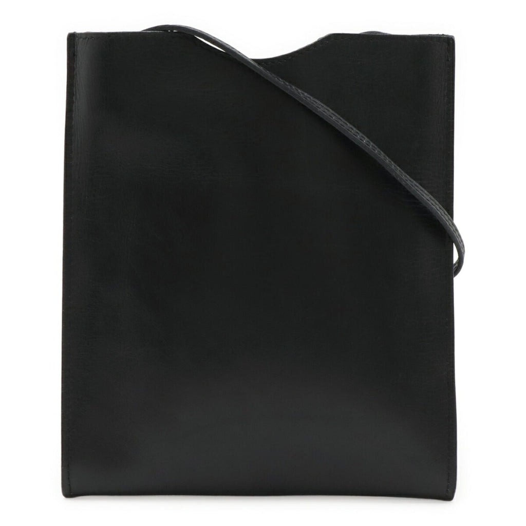 Hermes Onimaitou Black Leather Pochette Shoulder Bag (Pre-Owned)