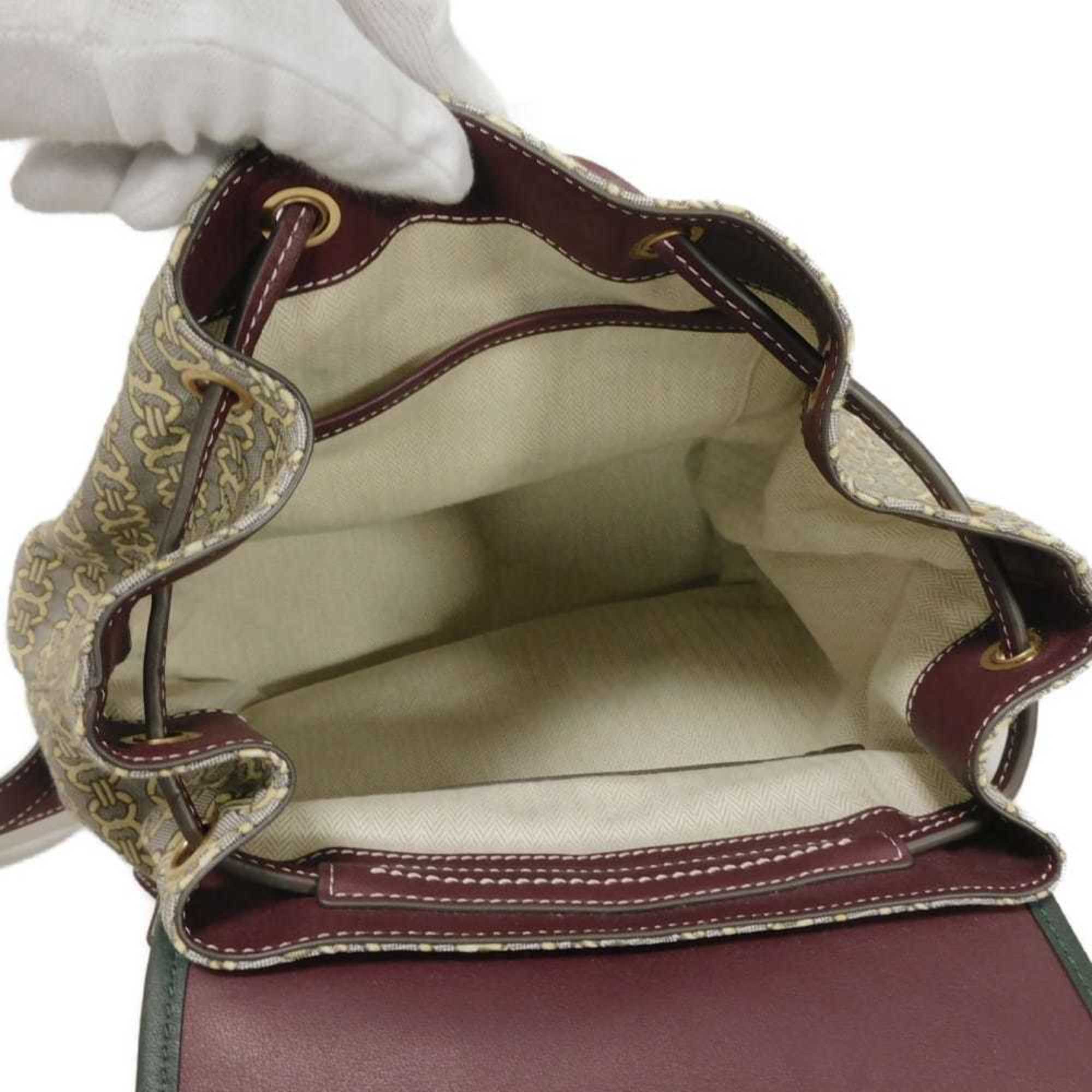 Tory Burch Multi-Color Cotton Backpack (Pre-Owned)
