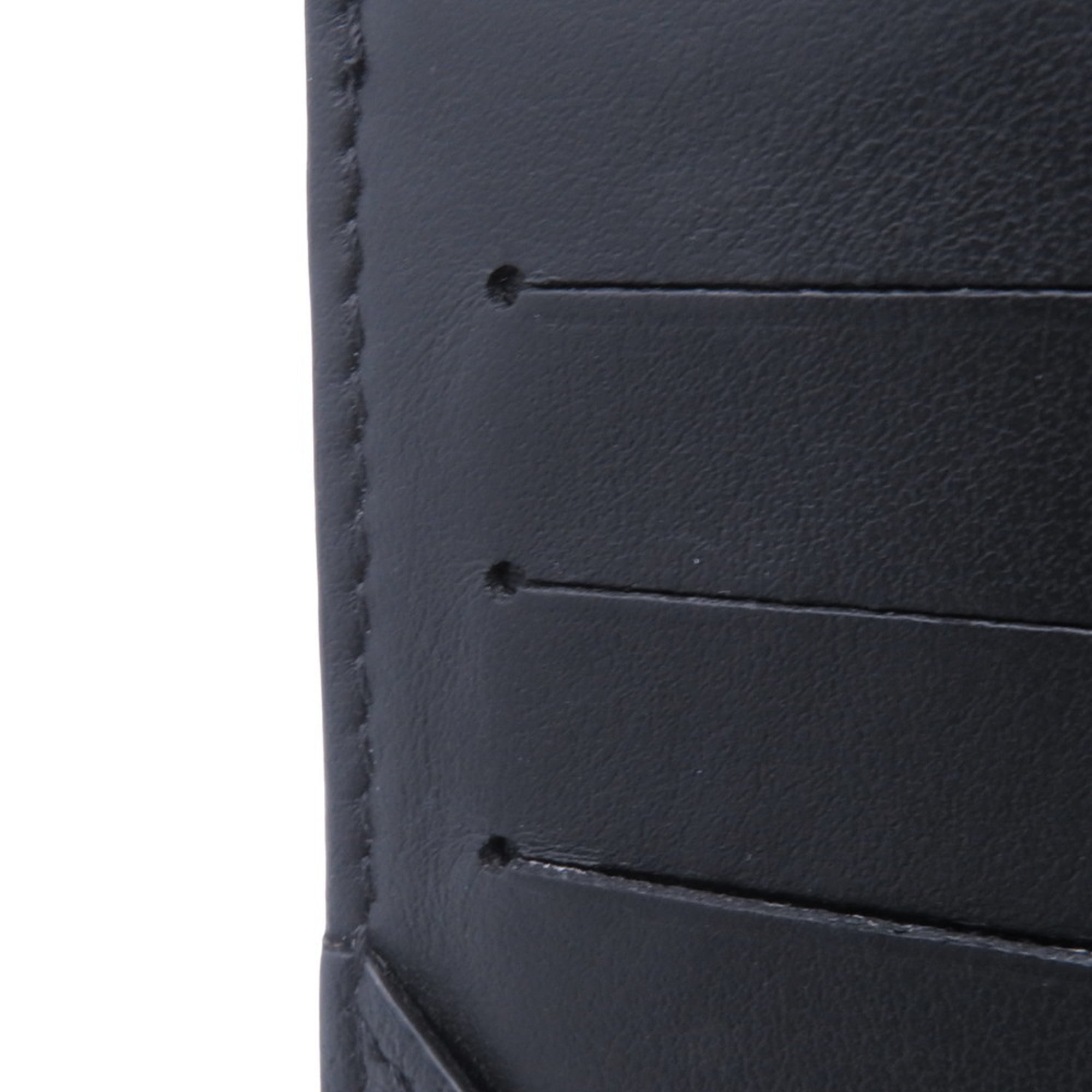 Louis Vuitton Black Noir Leather Coin Purse/Coin Case (Pre-Owned)