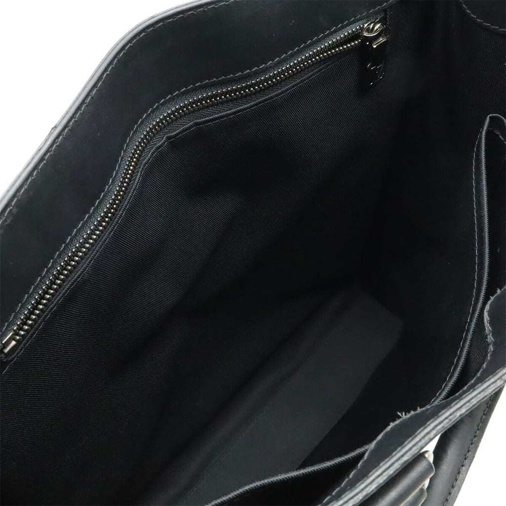 Louis Vuitton Monogram Eclipse Black Gray Monogram Eclipse Leather Handbag Shoulder Bag Tote Bag (Pre-Owned)