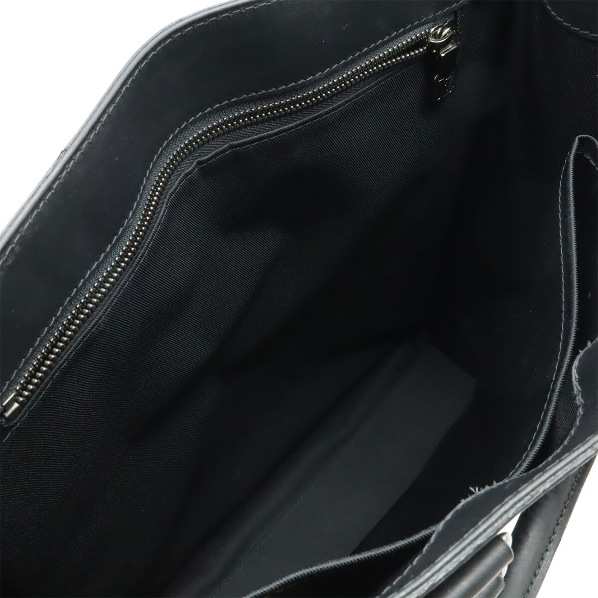 Louis Vuitton Monogram Eclipse Black Gray Monogram Eclipse Leather Handbag Shoulder Bag Tote Bag (Pre-Owned)