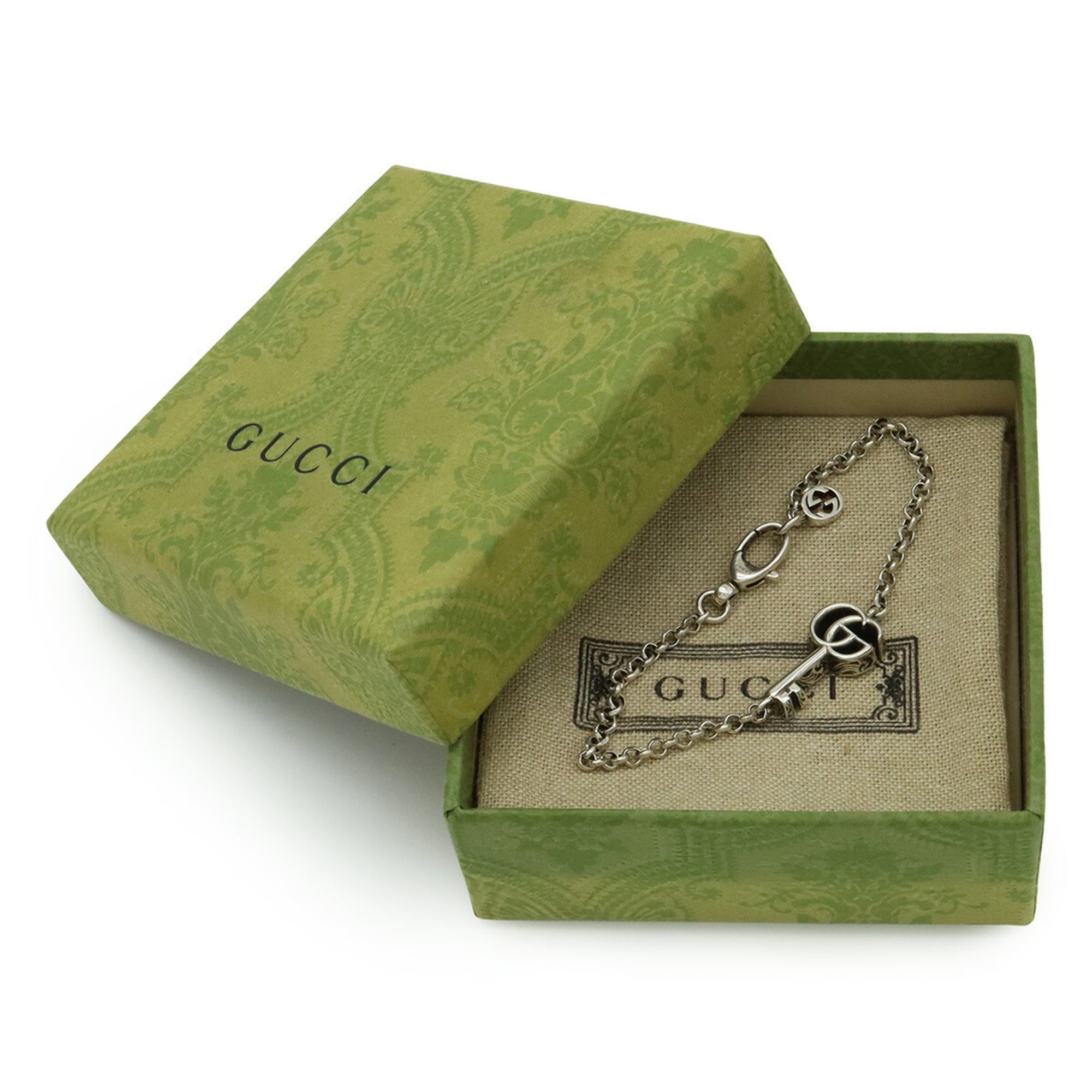 Gucci Silver Silver 925 Charm Bracelet (Pre-Owned)