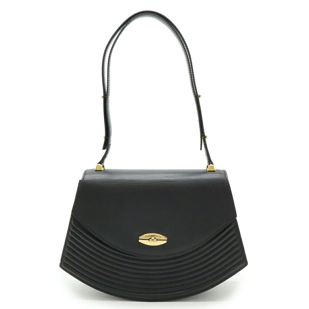 Louis Vuitton Black Noir Epi Leather Handbag Shoulder Bag (Pre-Owned)