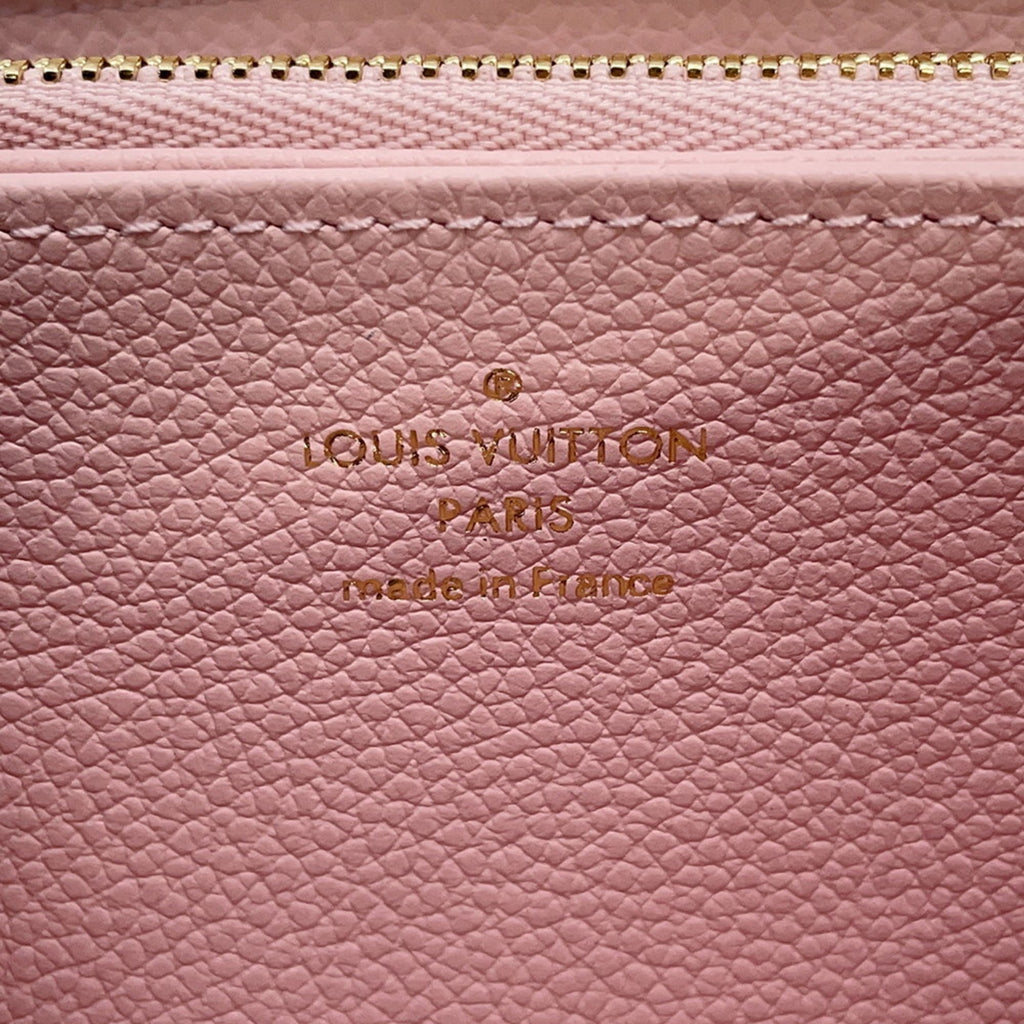 Louis Vuitton Monogram Empreinte Pink Monogram Empreinte Long Wallet (Bi-Fold) (Pre-Owned)
