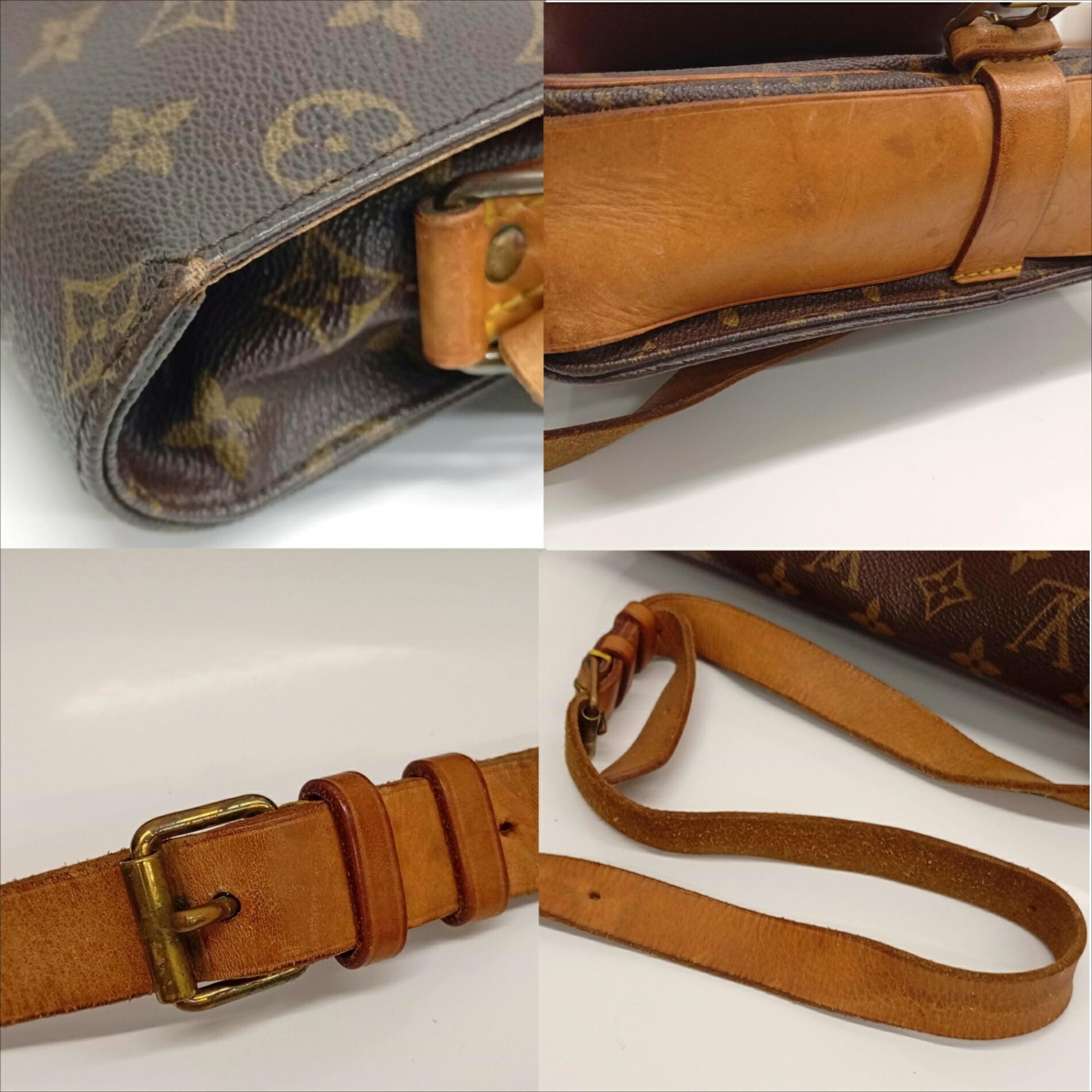 Louis Vuitton Brown Monogram Shoulder Bag (Pre-Owned)