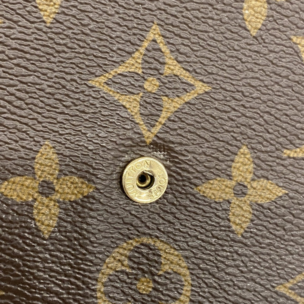 Louis Vuitton Brown Long Wallet (Bi-Fold) (Pre-Owned)