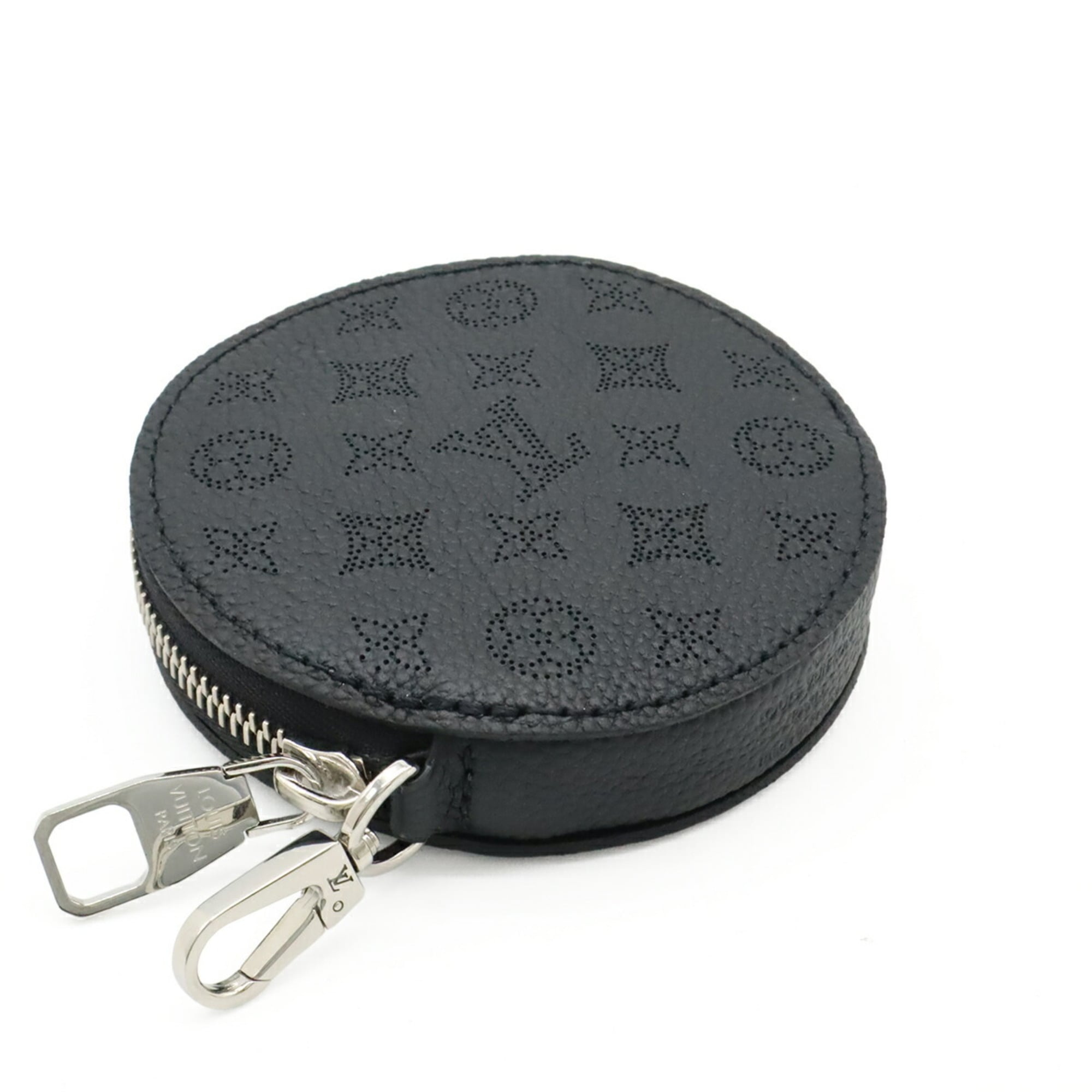 Louis Vuitton Black Noir Mahina Leather Handbag Shoulder Bag (Pre-Owned)