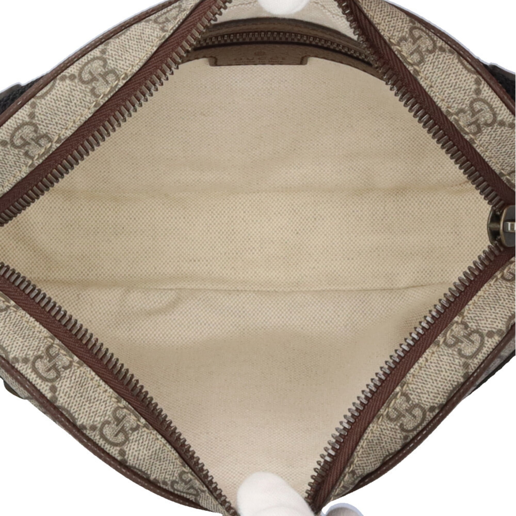 Gucci Beige Gg Supreme Sling Bag (Pre-Owned)
