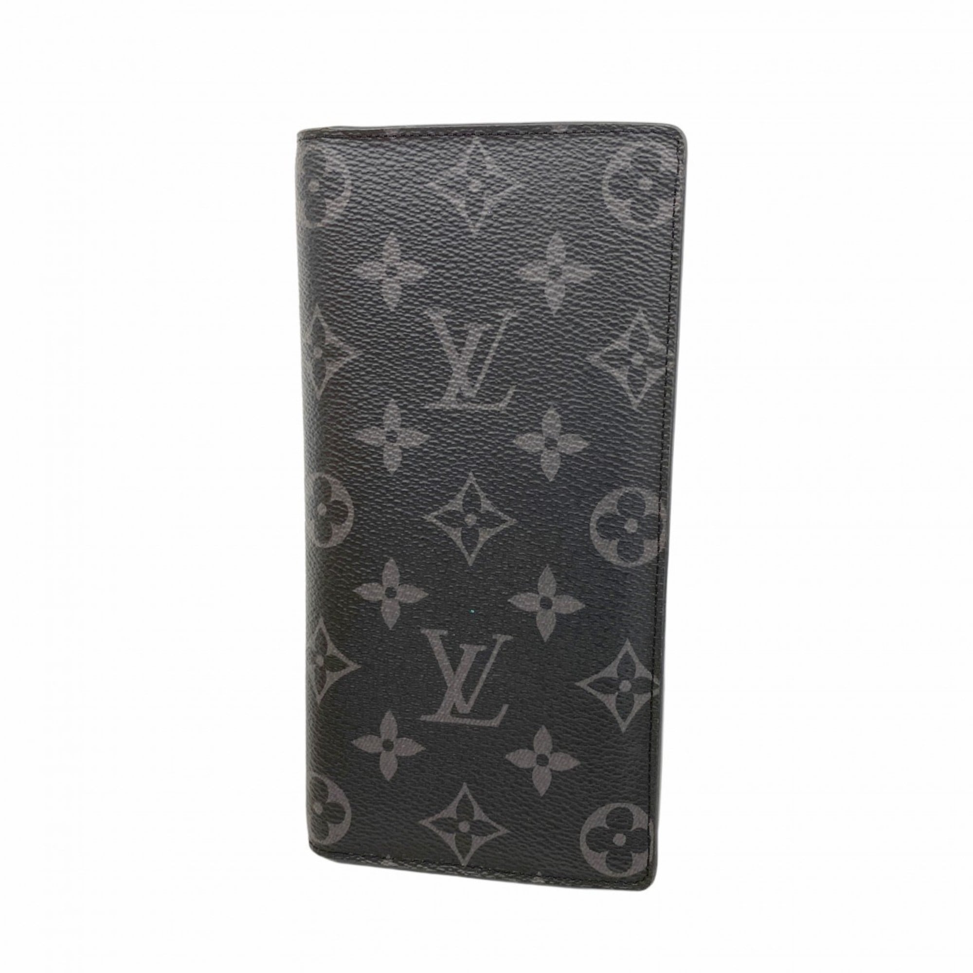 Louis Vuitton Black Long Wallet (Bi-Fold) (Pre-Owned)