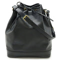 Louis Vuitton Black Noir Epi Leather Shoulder Bag (Pre-Owned)