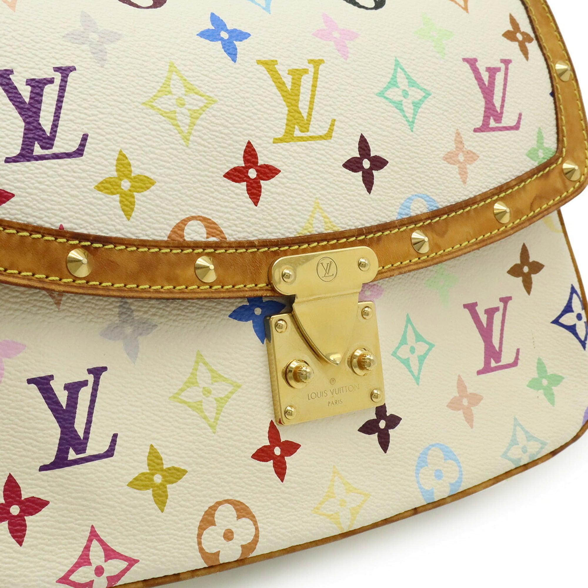 Louis Vuitton Monogram Multicolore Blanc Monogram Multicolore Shoulder Bag (Pre-Owned)
