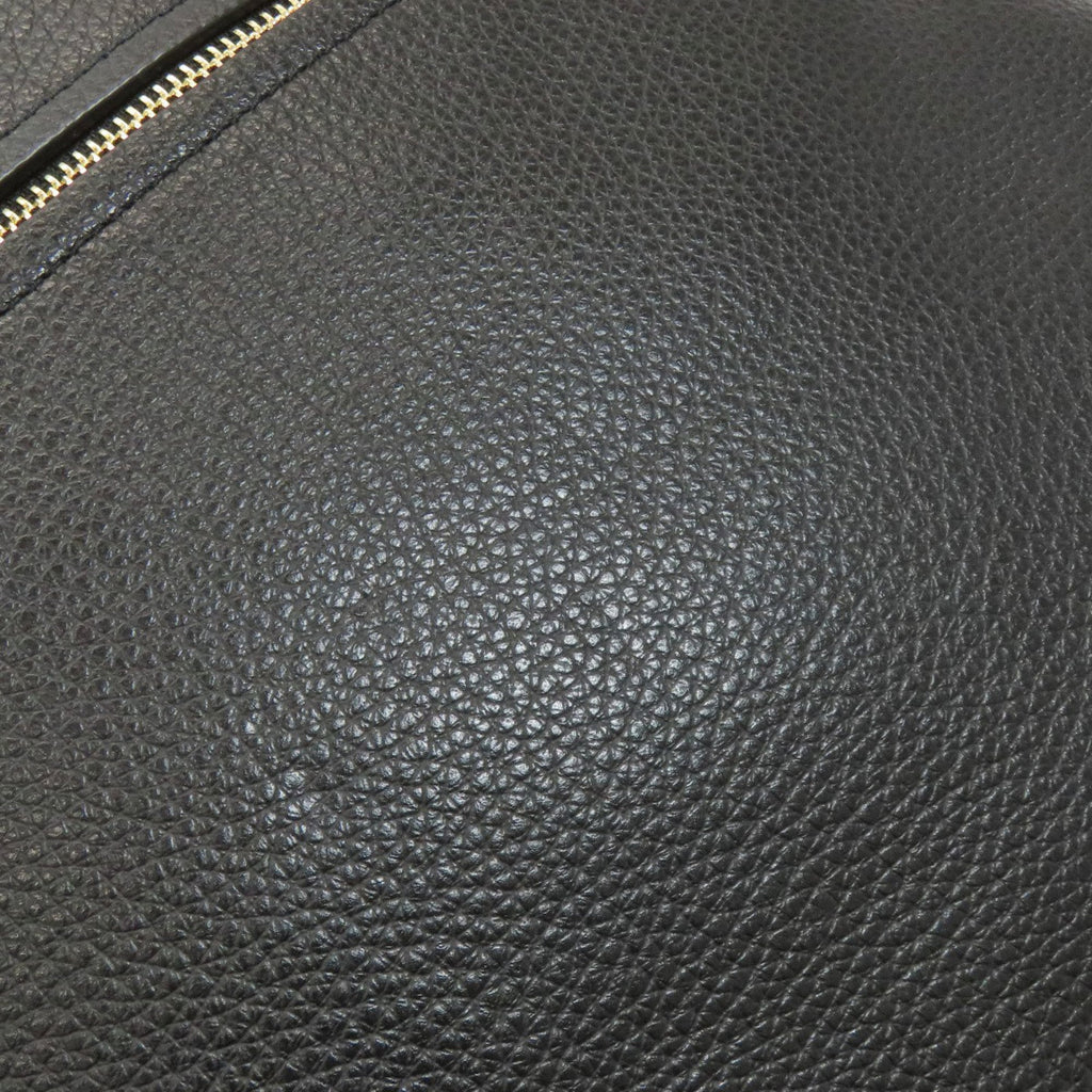 Coach Black Leather Shoulder Bag (Pre-Owned)