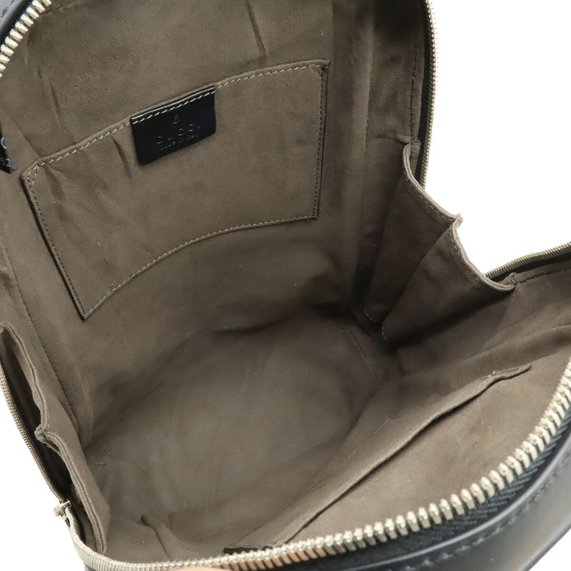 Gucci Black Leather Shoulder Bag (Pre-Owned)