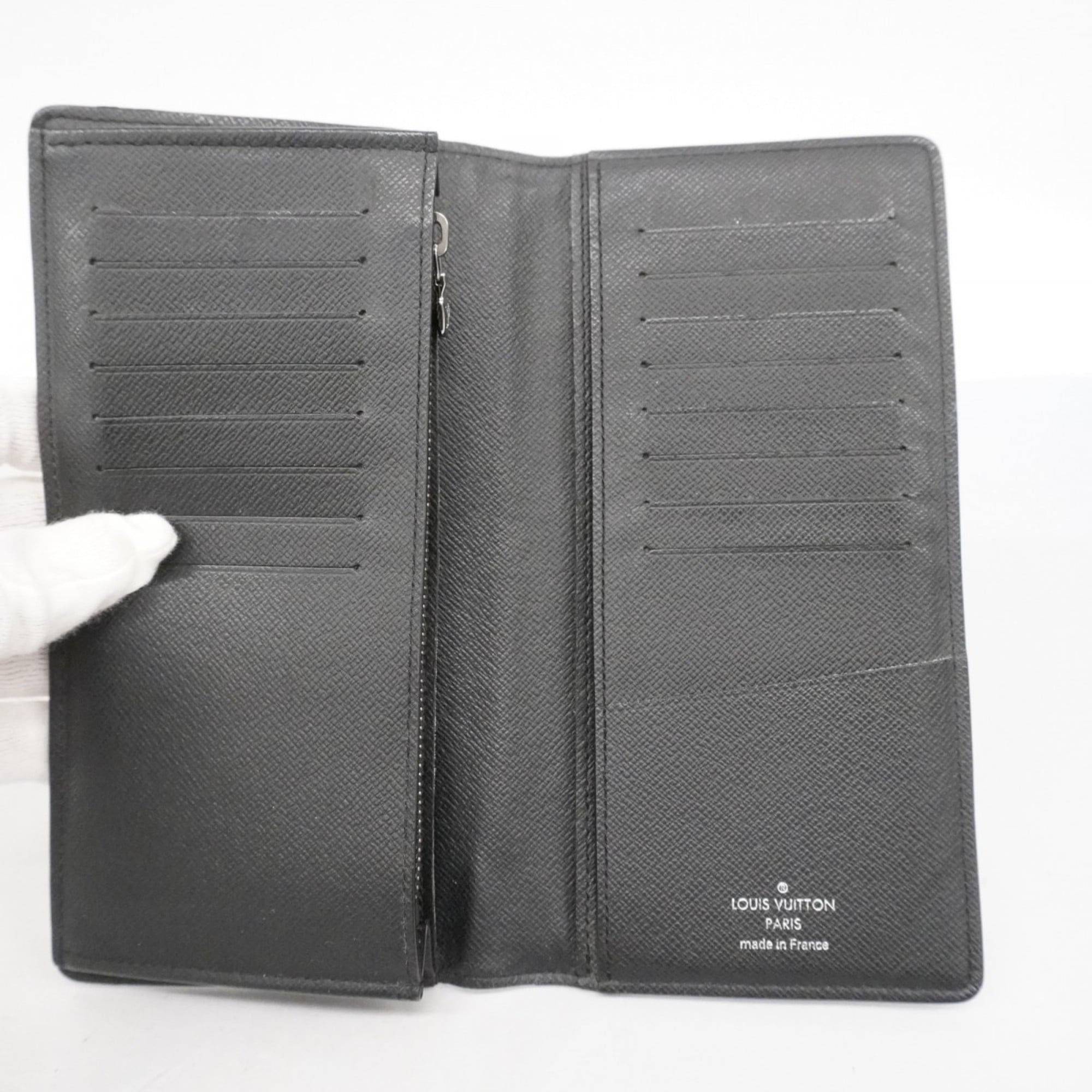 Louis Vuitton Black Long Wallet (Bi-Fold) (Pre-Owned)