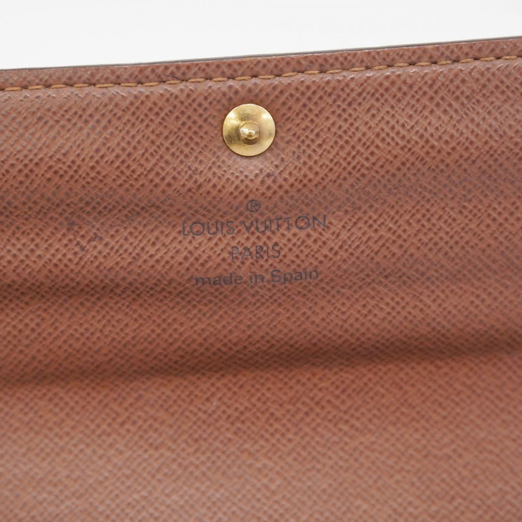 Louis Vuitton Brown Long Wallet (Bi-Fold) (Pre-Owned)