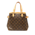 Louis Vuitton Brown Pvc Leather Handbag Tote Bag (Pre-Owned)