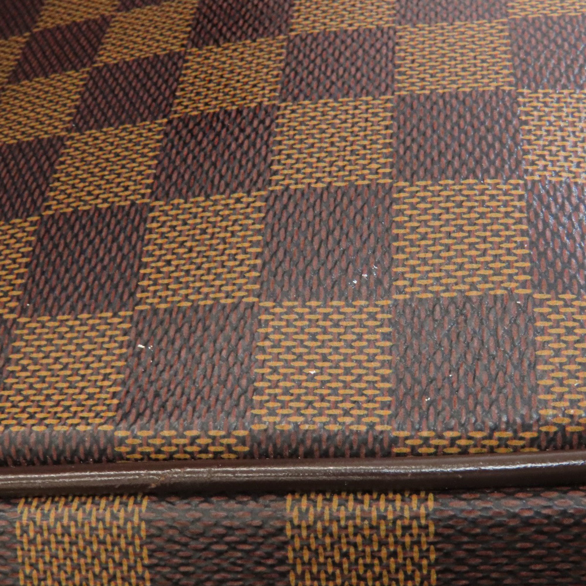 Louis Vuitton Damier Canvas Ebene Damier Canvas Shoulder Bag (Pre-Owned)