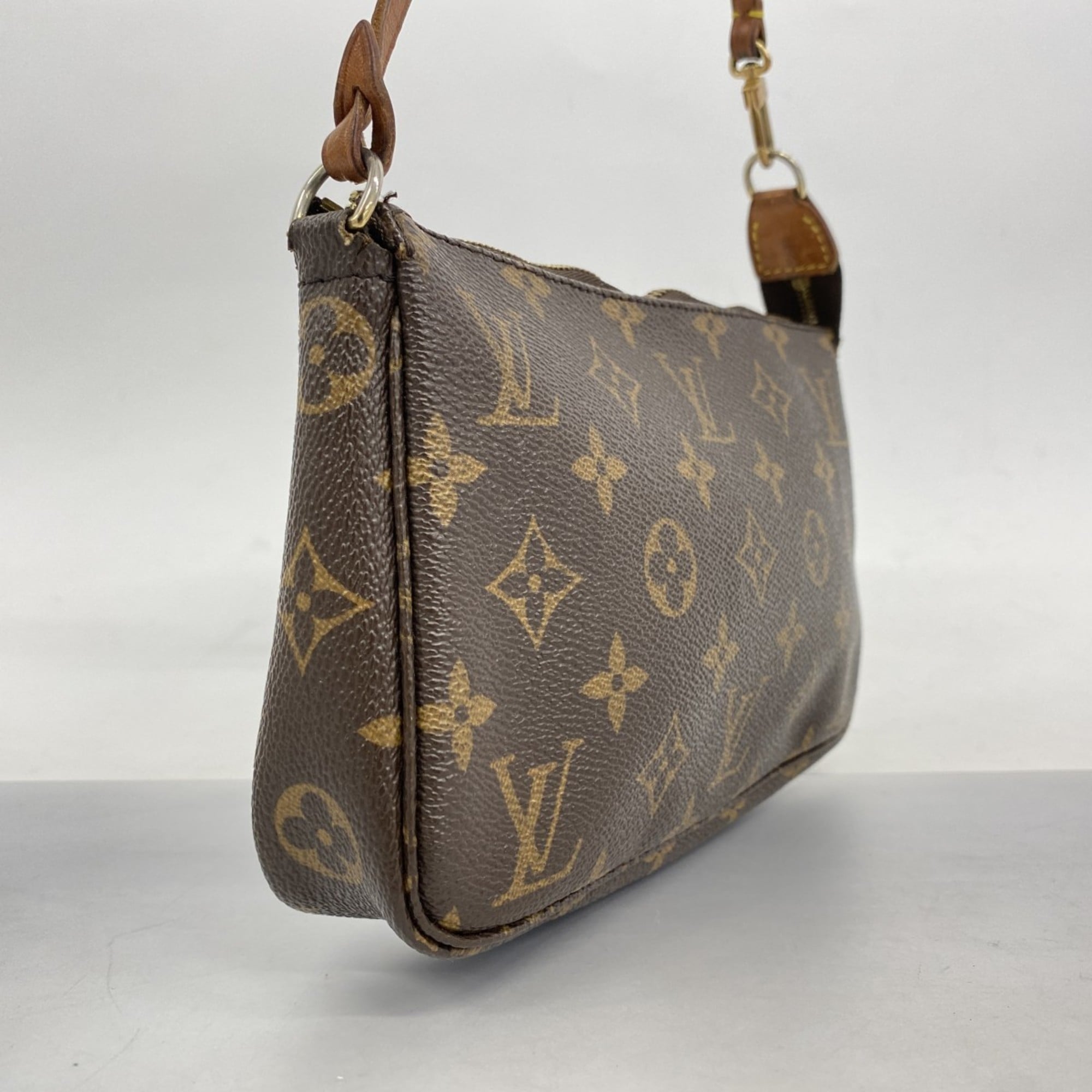 Louis Vuitton Brown Pouch (Pre-Owned)