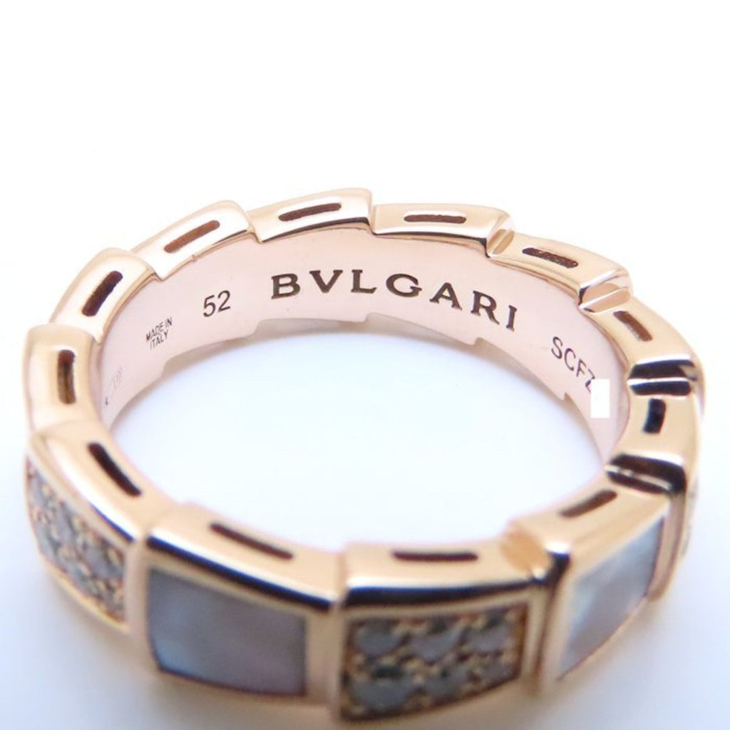 Bvlgari Serpenti Pink Band Ring (Pre-Owned)