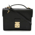 Louis Vuitton Epi Black Noir Epi Leather Handbag (Pre-Owned)