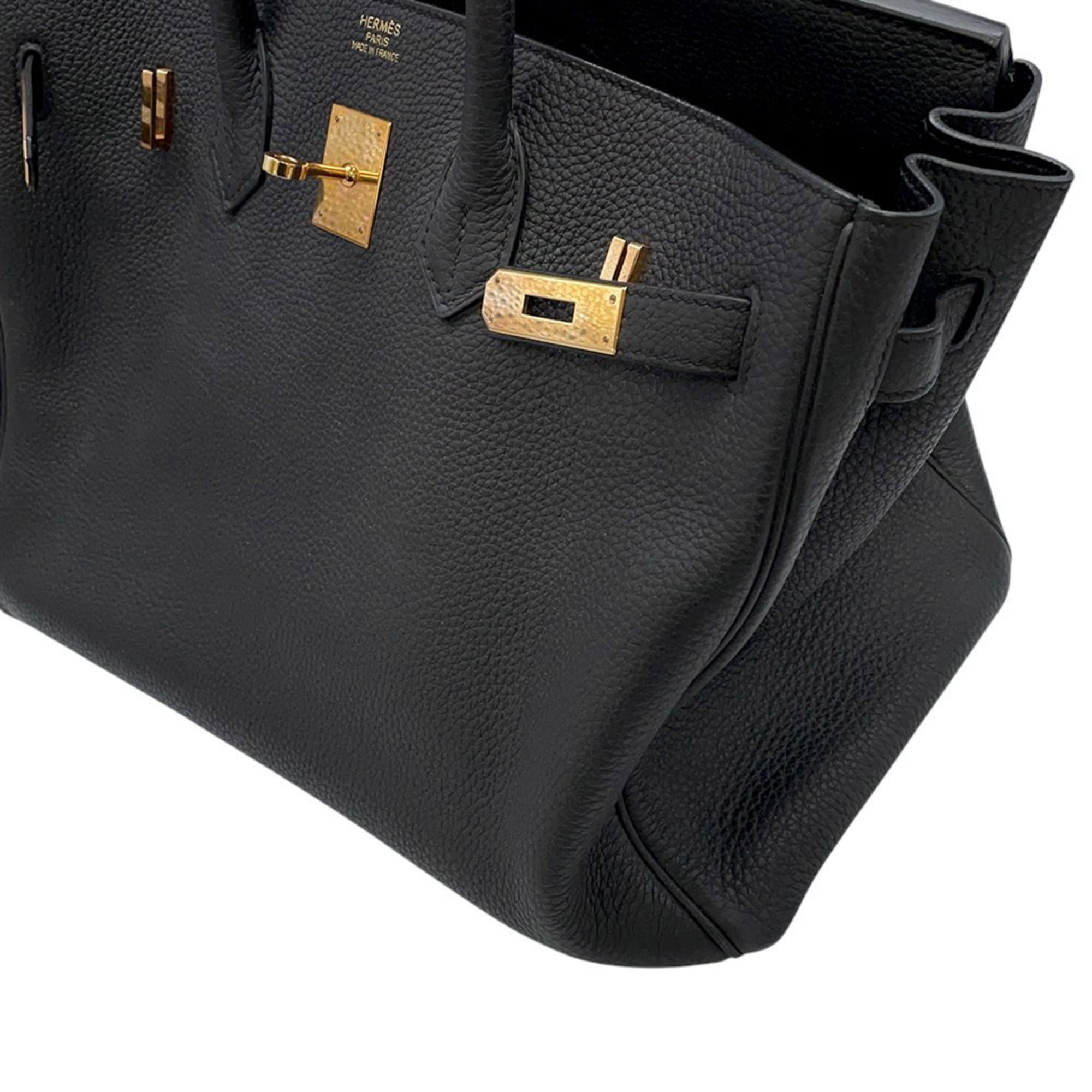 Hermes Birkin Black Togo Leather Handbag (Pre-Owned)